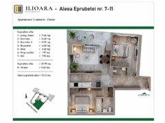 Ilioara, 3 camere, 72 mp, 500 m metrou Nicolae Grigorescu Park Lake